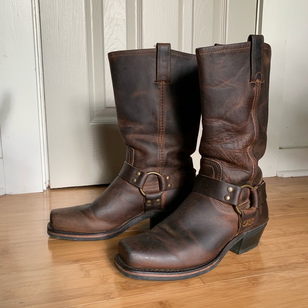 Frye Harness Boots